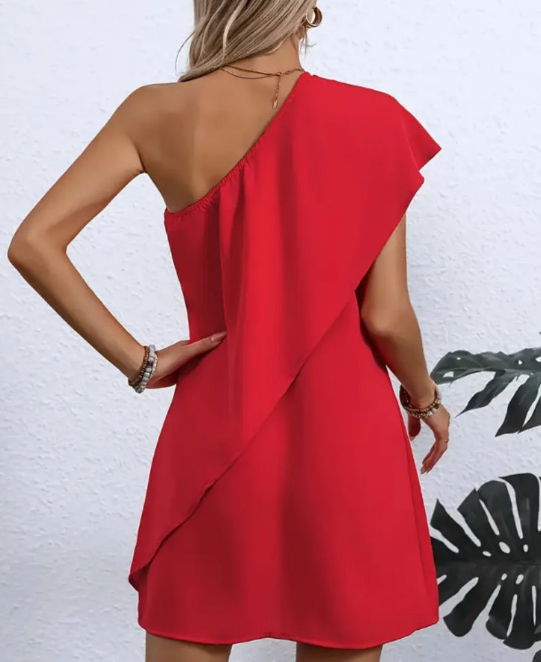 Ljetna moda: Ženska casual haljina s kratkim rukavima